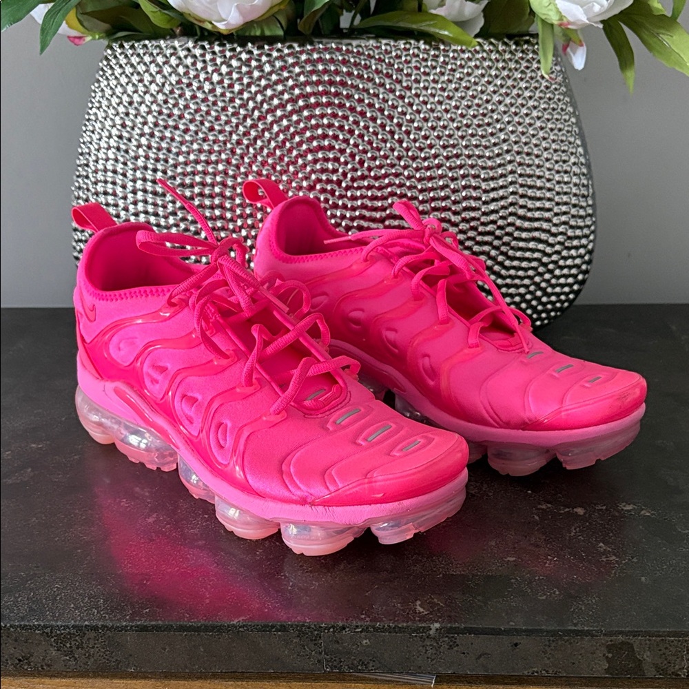 Nike Hot Pink VaporMax Shoes